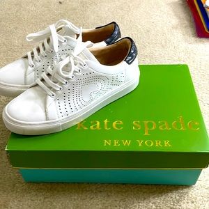 Kate Spade white shoes